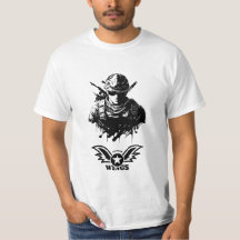 T-Shirt Fighter Logo pour Hommes | Style Gym & For