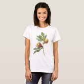T-shirt figue (violacea de Ficus) par Redouté (Devant entier)
