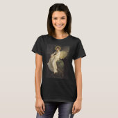 T-shirt Figure ailée assise sur un rocher par Abbott Thaye (Devant entier)