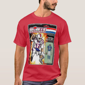 T-shirt Figure articulée de QB 1 de Buffalo drôle