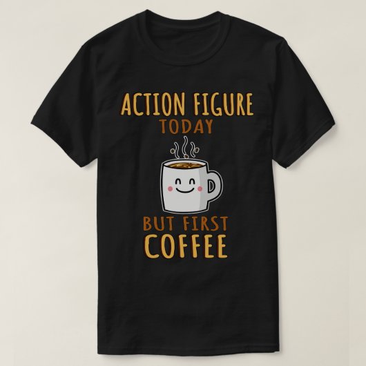T-shirt Figure d'action de découpe (Design devant)