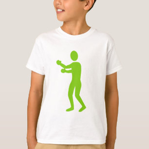 T-shirt Figure de boxe - Martian Green
