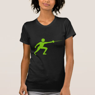 T-shirt Figure de clôture - Martian Green