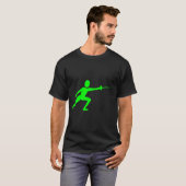 T-shirt Figure de clôture - Vert (Devant entier)