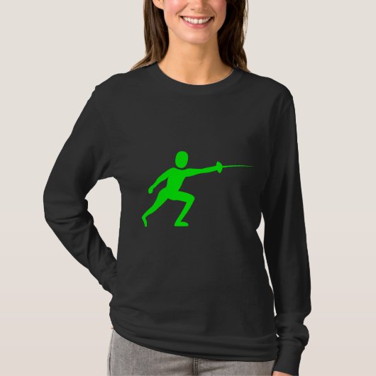 T-shirt Figure de clôture - Vert (Devant)