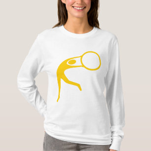 T-shirt Figure de gymnastique rythmique - Ambre