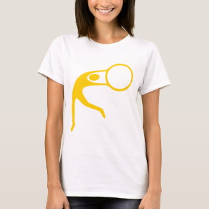 T-shirt Figure de gymnastique rythmique - Ambre