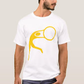 T-shirt Figure de gymnastique rythmique - Ambre (Devant)