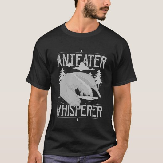 T-shirt Figure de mange animal de l'anthère géante (Devant)