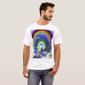 T-shirt Figure de mystère au Stargate interdimensionnel (Devant entier)
