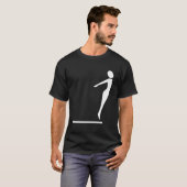 T-shirt Figure de plongée - Blanc (Devant entier)