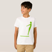 T-shirt Figure de plongée - Martian Green (Devant entier)