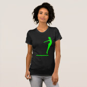 T-shirt Figure de plongée - Vert (Devant entier)