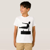 T-shirt Figure de stockage en chambre forte - noir (Devant entier)