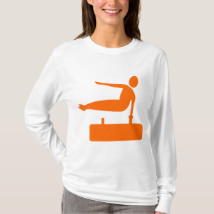 T-shirt Figure de stockage en chambre forte - orange