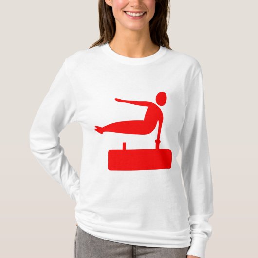 T-shirt Figure de stockage en chambre forte - Rouge (Devant)