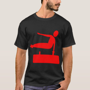 T-shirt Figure de stockage en chambre forte - Rouge