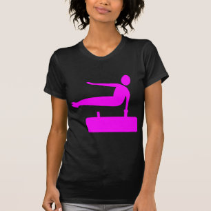T-shirt Figure de voûte - Magenta