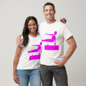 T-shirt Figure de voûte - Magenta (Unisexe)