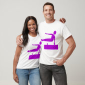 T-shirt Figure de voûte - violet (Unisexe)