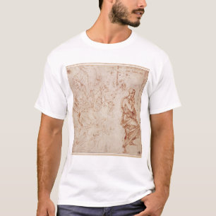 T-shirt Figure études pour une femme