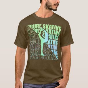 T-shirt Figure Patinage artistique Club de patinage sporti