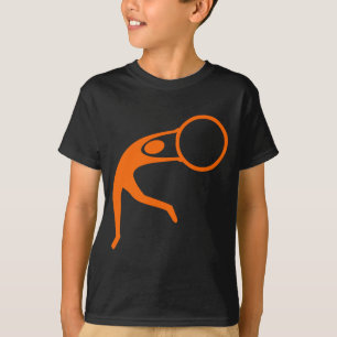 T-shirt Figure rythmique gymnastique - Orange