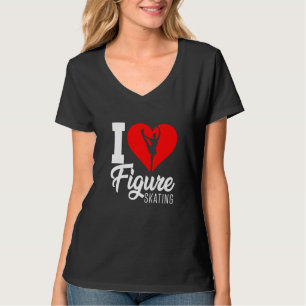 T-shirt Figure Skater Ice Skate Team 2