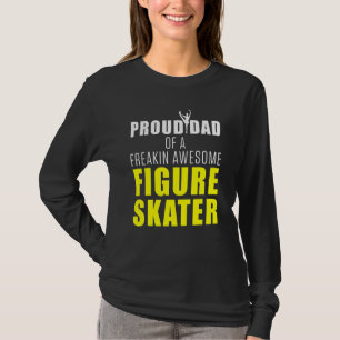 T-shirt Figure Skater Ice Skate Team 8