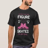 T-shirt Figure Skating Chaussures instructeur de patinage  (Devant)