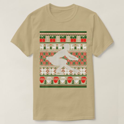 T-shirt Figure Skating Dancer Ice Skate Dancing Happy Holi (Design devant)