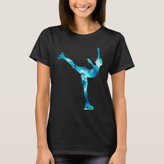 T-shirt Figure Skating Girls And Women Ice Skating 3 (Devant)