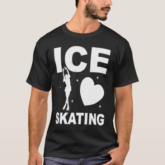 T-shirt Figure Skating Ice Skating Girls Figure Skating (Devant)