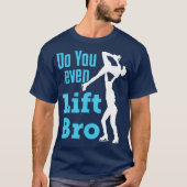 T-shirt Figure Skating Pairs Men Ice Skate Do You Even (Devant)