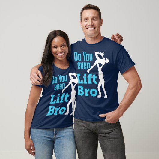 T-shirt Figure Skating Pairs Men Ice Skate Do You Even (Unisexe)