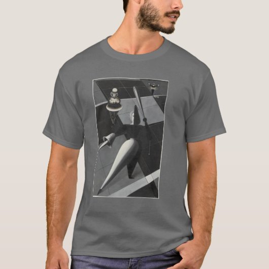 T-shirt Figurinen im Raum Studie zum Triadischen Ballett O (Devant)