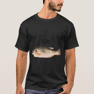 T-shirt Fih Funny Bass Fish