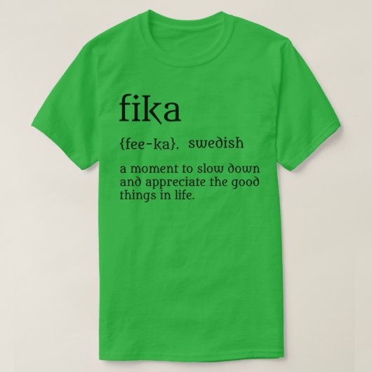 T-shirt Fika (Design devant)
