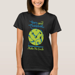 T-shirt Fil et Pickleball Me faire sourire Pickleball & Cr