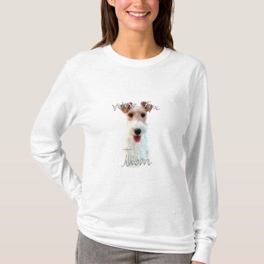 T-shirt Fil Fox Terrier Maman 2 (Devant)