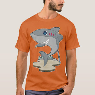 T-shirt File d'attente Shark Billiard