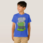 T-shirt File Elephant Billiard (Devant entier)