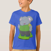 T-shirt File Elephant Billiard (Devant)