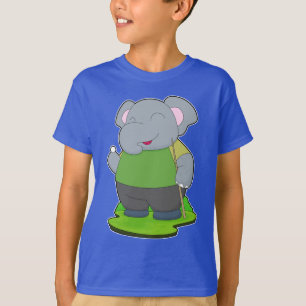 T-shirt File Elephant Billiard