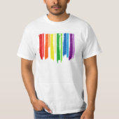 T-SHIRT FILETS D'ARC-EN-CIEL - .PNG (Devant)