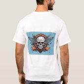 T-shirt Filets Rebel : Collection de patchs Rock & Roll (Dos)