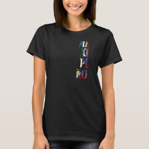 T-shirt Filipino Mexicain Love Mexipino Raglan