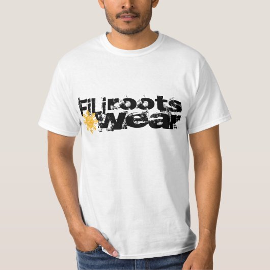 T-shirt filirootswear b/w (Devant)