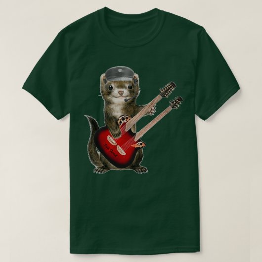 T-shirt Filk Ferret and Medusa  (Design devant)