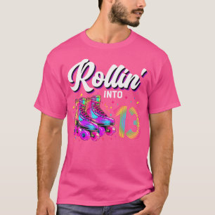T-shirt Fille 13 Ans Roller Skate Patinage